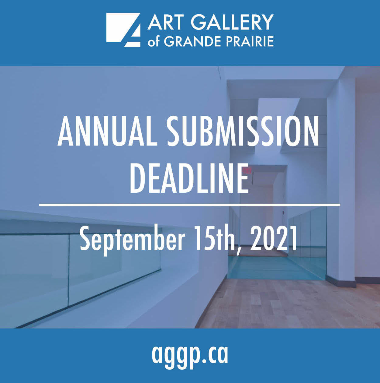 Annual Submission Deadline Approaching! Art Gallery of Grande Prairie