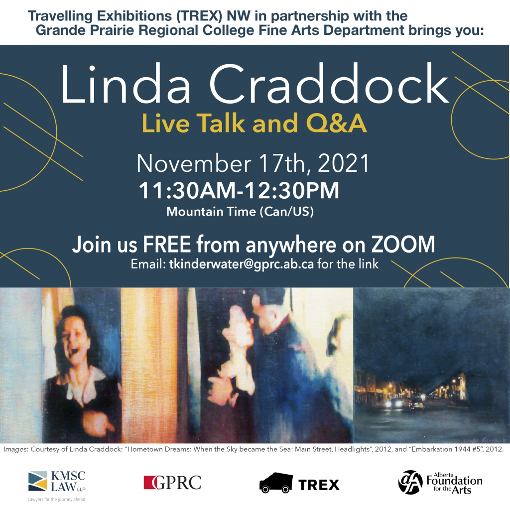 Linda Craddock Free Artist Talk Art Gallery of Grande Prairie