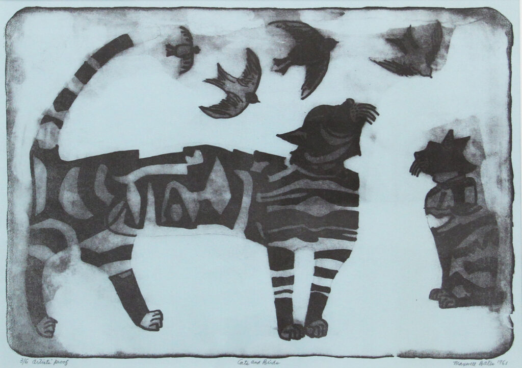 Cats and Birds - Maxwell Bates