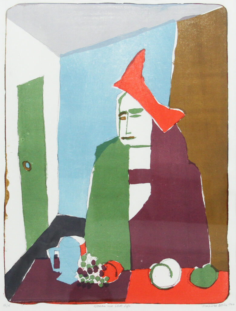 Woman and Still Life - Maxwell Bates