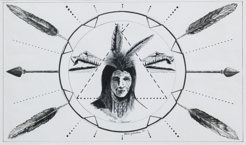 Young Warrior - Robert B. Yellowknee