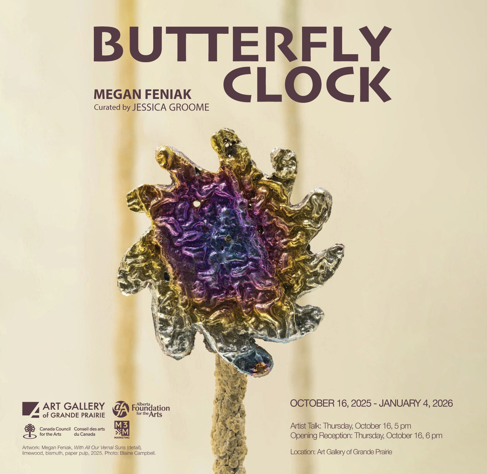 Butterfly Clock