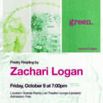 Poetry Reading by Zachari Logan